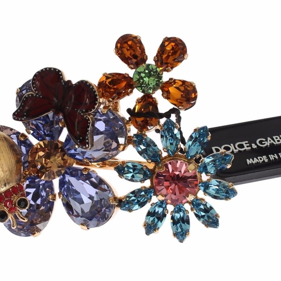 New D&G Crystal Two Finger Ring 6.5 - Picture 6 of 6